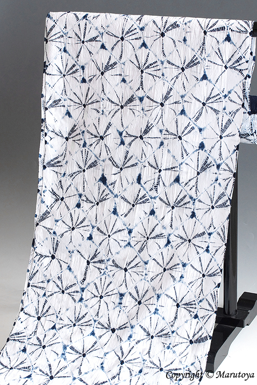有松絞り：天然藍染め 手蜘蛛絞り – 創作着物と帯の専門店 マルトヤ