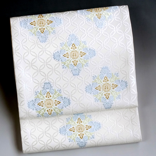 西陣織 袋帯/有職織物 唐花筥形 – 創作着物と帯の専門店 マルトヤ