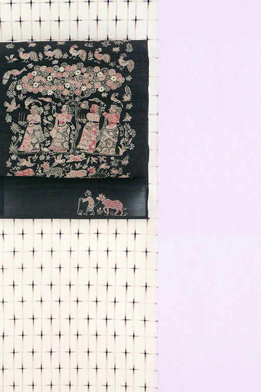名古屋帯と手織紬、夏衣…、Reisiaジャワ更紗展 『西宮』