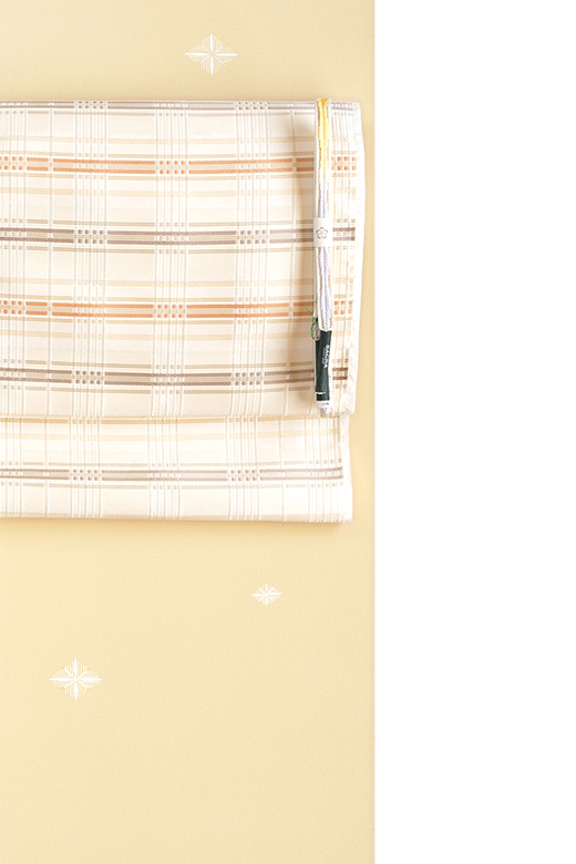 京都一ノ橋：小紋着尺『松菱文様散らし』