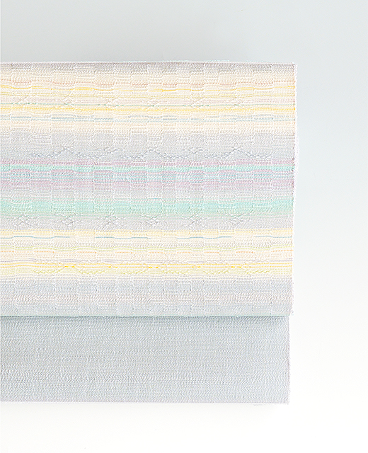 首里織：道屯織八寸名古屋帯