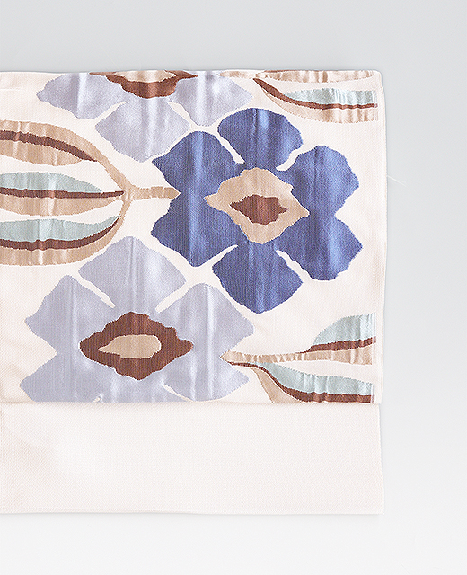 洛風林：九寸名古屋帯『フロリチカ』